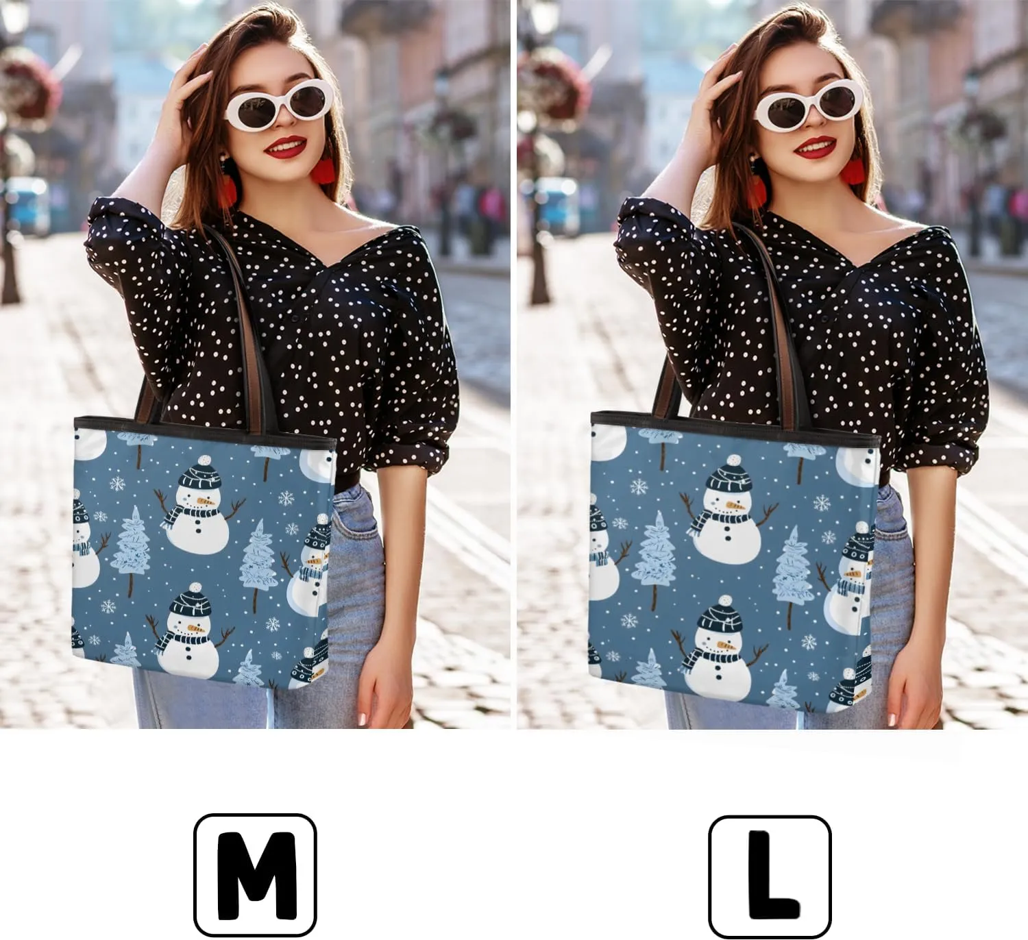Tote Bag for Women with Zipper Large Capacity Top Handle Casual Shoulder Bag Handbag Reusable Shopping