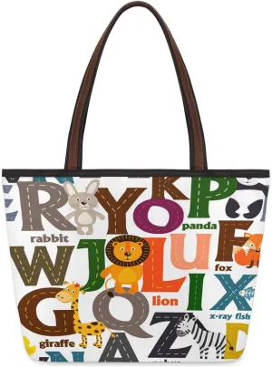 Tote Bag for Women with Zipper Large Capacity Top Handle Casual Shoulder Bag Handbag Reusable Shopping