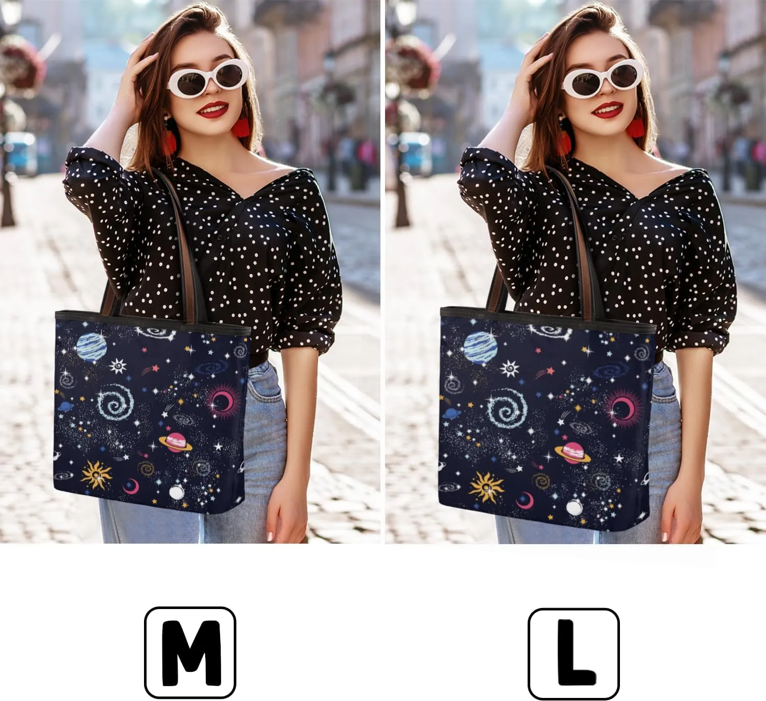 Tote Bag for Women with Zipper Large Capacity Top Handle Casual Shoulder Bag Handbag Reusable Shopping