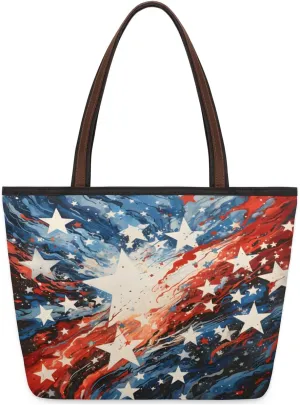 Tote Bag for Women with Zipper Large Capacity Top Handle Casual Shoulder Bag Handbag Reusable Shopping