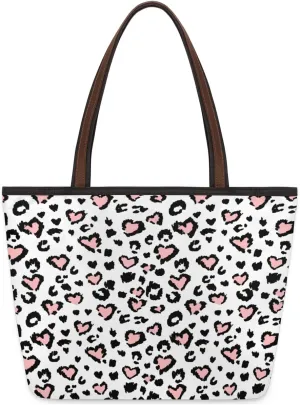 Tote Bag for Women with Zipper Large Capacity Top Handle Casual Shoulder Bag Handbag Reusable Shopping
