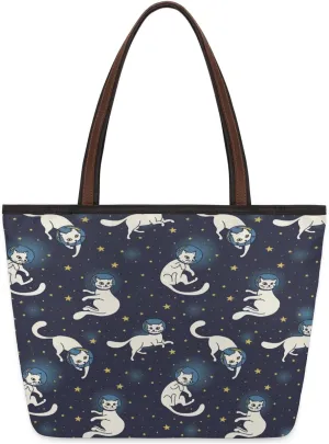 Tote Bag for Women with Zipper Large Capacity Top Handle Casual Shoulder Bag Handbag Reusable Shopping