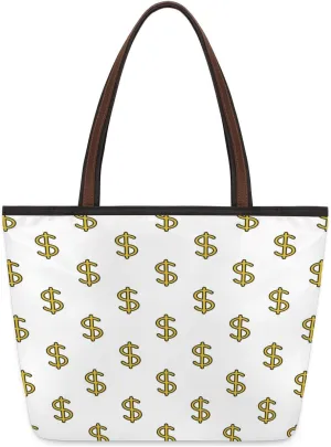 Tote Bag for Women with Zipper Large Capacity Top Handle Casual Shoulder Bag Handbag Reusable Shopping