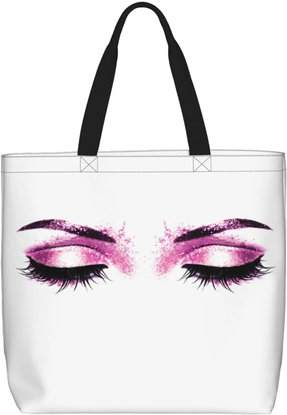 Tote Bag with Zipper Pockets,Large Capacity Shopping Bag, Handbags for Travel Grocery