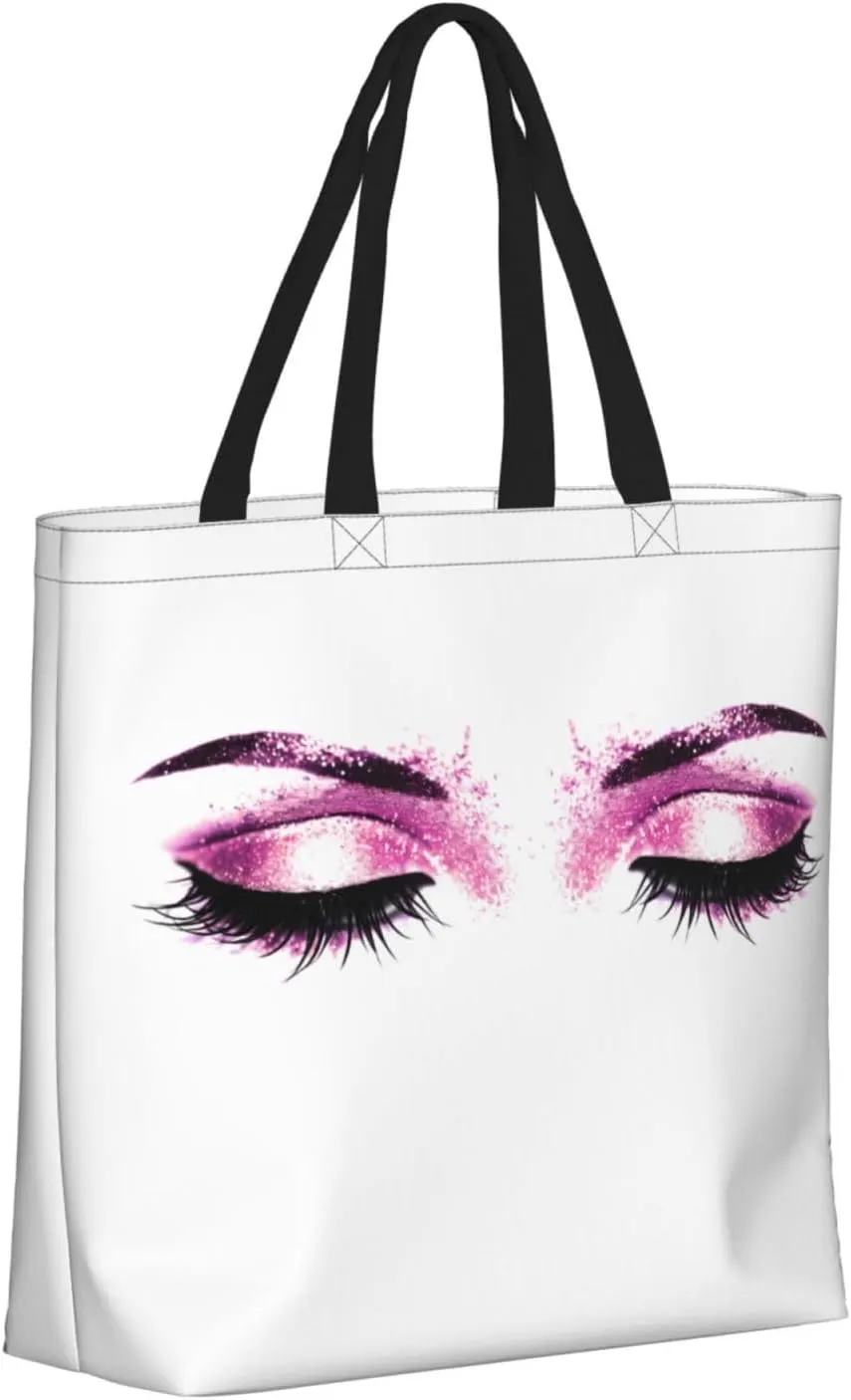 Tote Bag with Zipper Pockets,Large Capacity Shopping Bag, Handbags for Travel Grocery