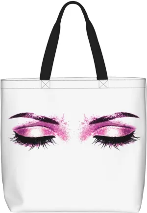 Tote Bag with Zipper Pockets,Large Capacity Shopping Bag, Handbags for Travel Grocery