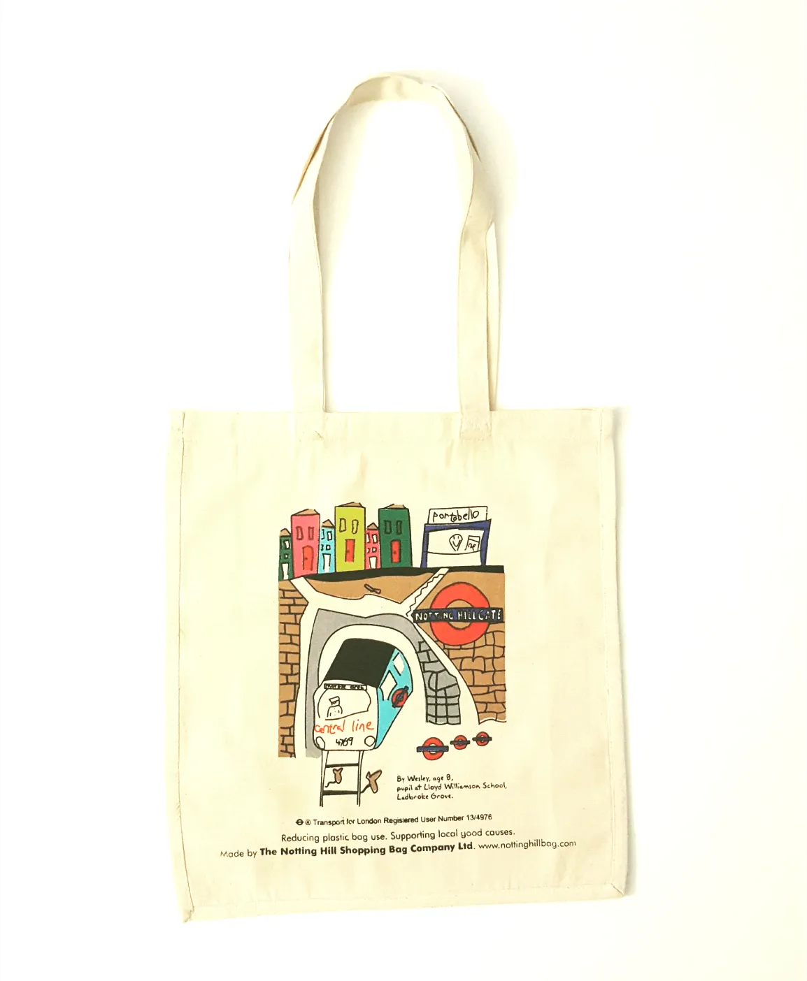 Train Tote Bag | Notting Hill Shopping Bag