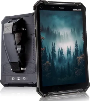 TRIPLTEK 8" PRO (4G LTE, 256GB) Ultra Bright 1200 nits, 8GB RAM, Android 10, Long Battery Life 12200mAh, Rugged Military Construction, Waterproof IP68, Brightest Tablet/Phone on The Market