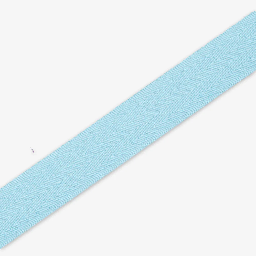 Twill Tape Polyester Baby Blue #27  25mm