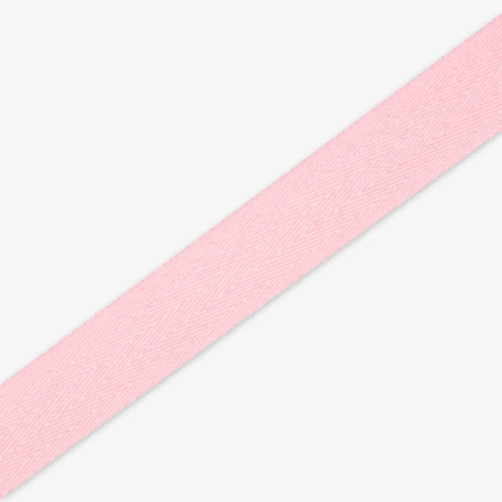 Twill Tape Polyester Baby Pink #45 25mm