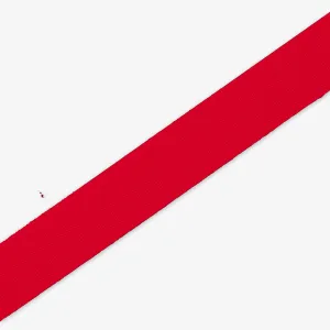 Twill Tape Polyester Red #4 25mm