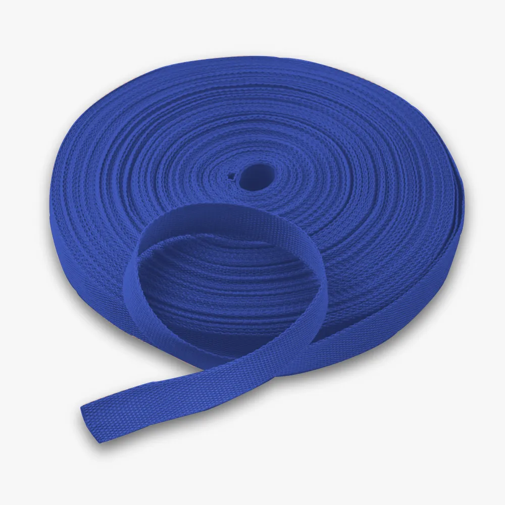 Twill Tape Polyester Royal Blue #8 25mm