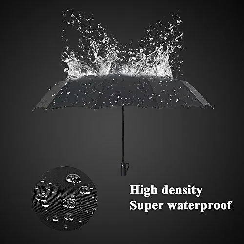 Umbrella,12 Ribs Auto Open/Close Windproof With Ergonomic Handle