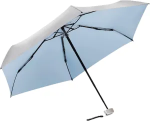 Umbrella,Sunshade,Travel Folding Umbrella,Small Compact Titanium Silver Glue Anti-Ultraviolet Umbrella,Lightweight Pocket Umbrella Suitable for Men and Women,(Blue)