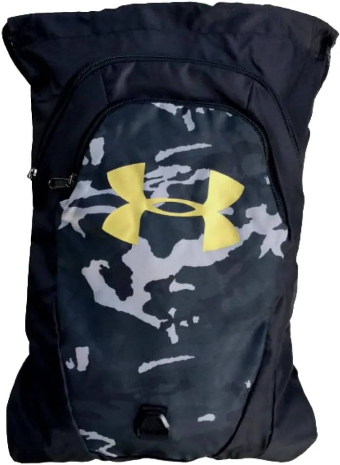 Under Armour Undeniable 2.0 Sackpack, Black Camo (009)/Gold, One Size Fits All