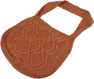 VANZACK Twill Woven Crossbody Bag Large Capacity Storage Pouch for Beach Shopping Dating