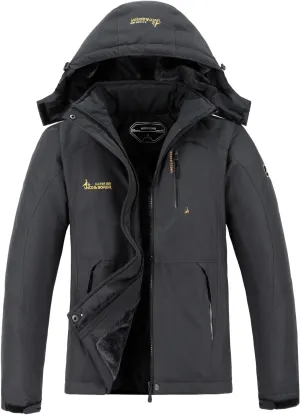 V.A.TOR 189 UNCO&BOROR Waterproof Ski Jacket, Hooded, Windproof, Warm Winter Coat for Women and Men