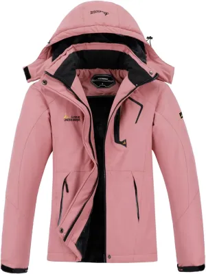 V.A.TOR 189 UNCO&BOROR Waterproof Ski Jacket, Hooded, Windproof, Warm Winter Coat for Women and Men