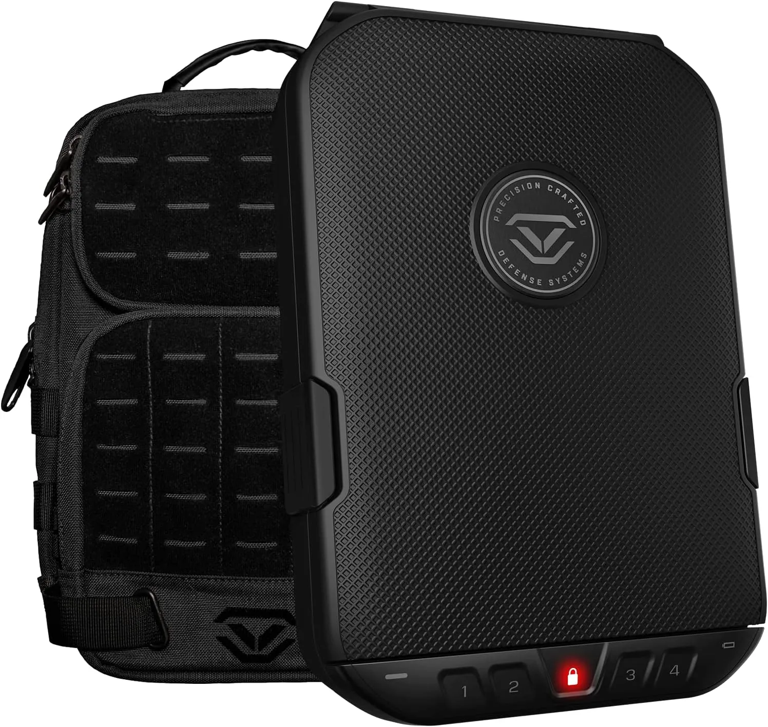 VAULTEK LifePod 2.0   SlingBag Bundle Secure Waterproof Rugged Lock Box with Included SlingBag Ultimate Travel System (Covert Black LifePod 2.0   SlingBag)