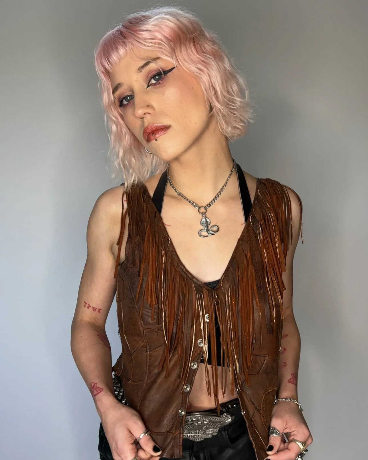 Vintage Rustic Patchwork Top/Vest