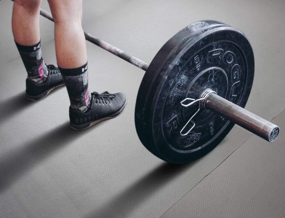 VViViD Grey Non-Slip Shock-Absorbing Foam Exercise Floor Mat