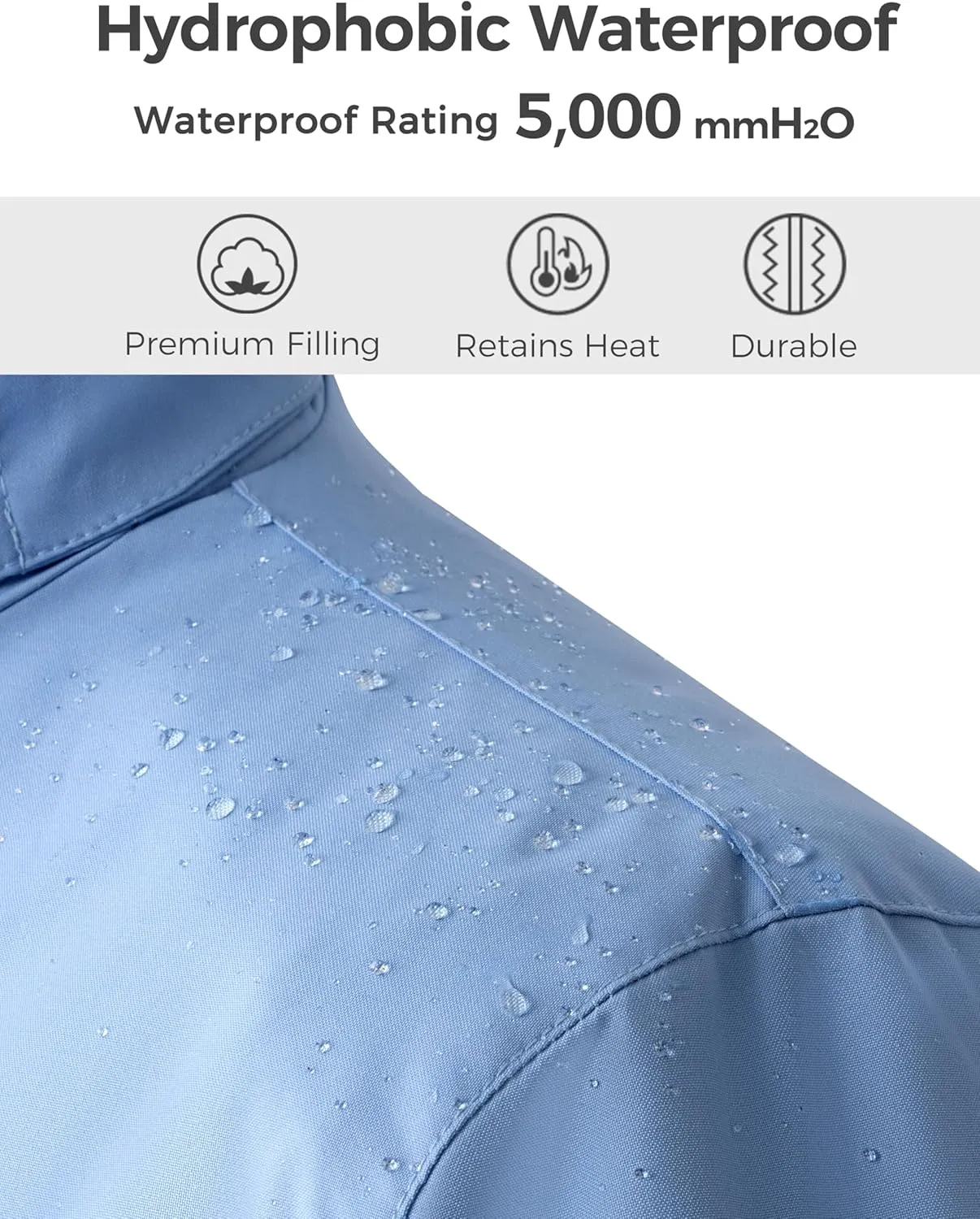 wantdo Women's 3 in 1 Plus Size Winter Coats Waterproof Ski Jacket Hooded Snowboarding Jacket