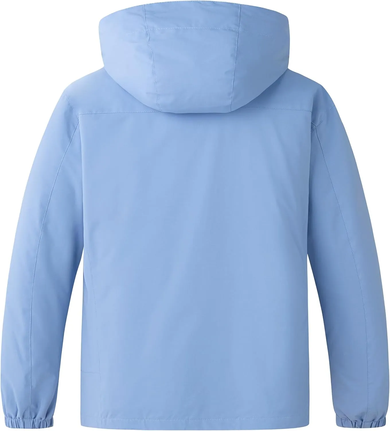 wantdo Women's 3 in 1 Plus Size Winter Coats Waterproof Ski Jacket Hooded Snowboarding Jacket