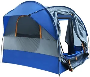 Waterproof SUV Tent, 240 * 240 * 208cm Double Layer Waterproof Family Camp Car Tent, Convenient Storage, for Family Camping Traveling Outdoor Activities
