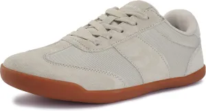 WHITIN Women's Wide Toe Box Barefoot Shoes | Suede Patchwork Design