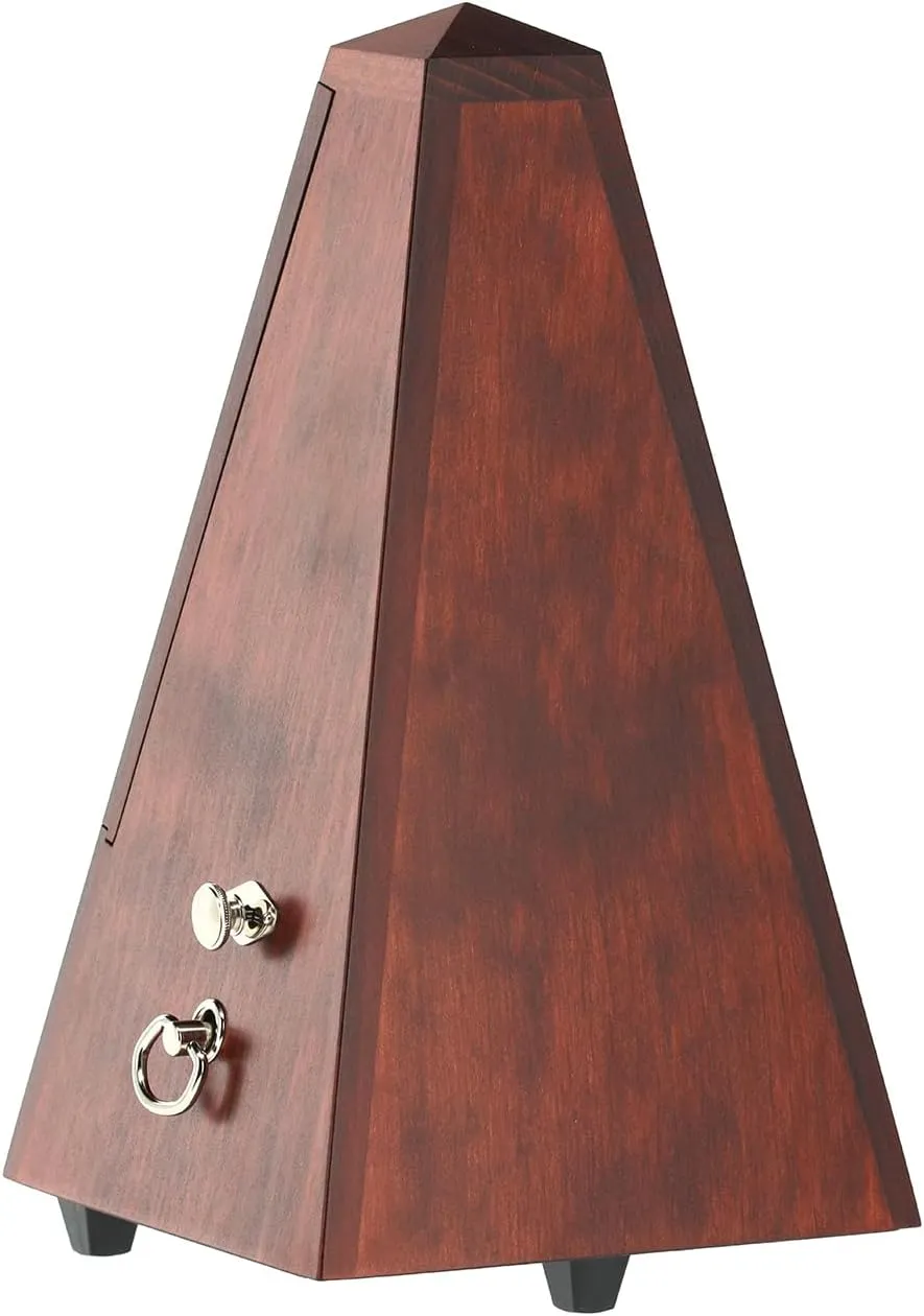 Wittner wooden metronome with bell 811M mahogany finish
