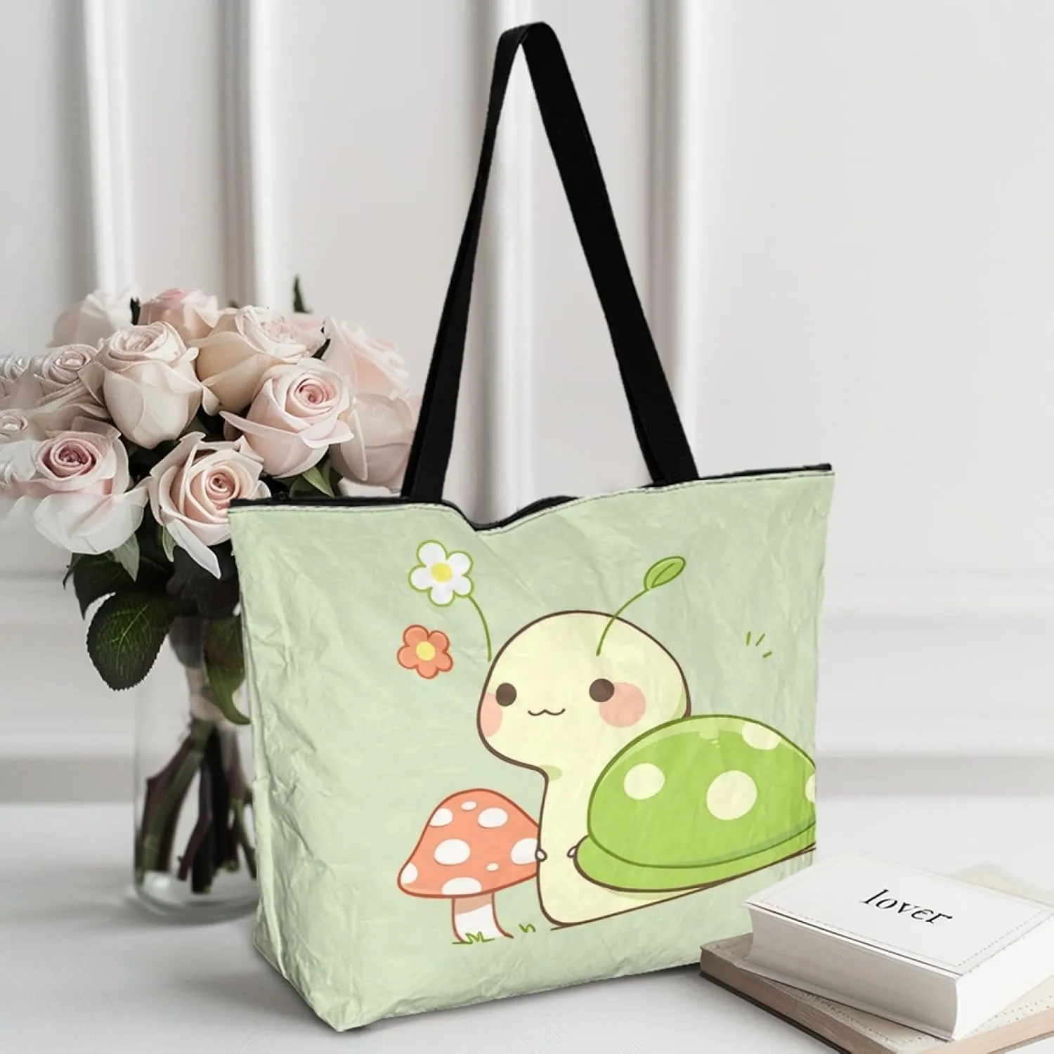 Woman Laies Handbag Dupont Paper Tote Bag for Mother