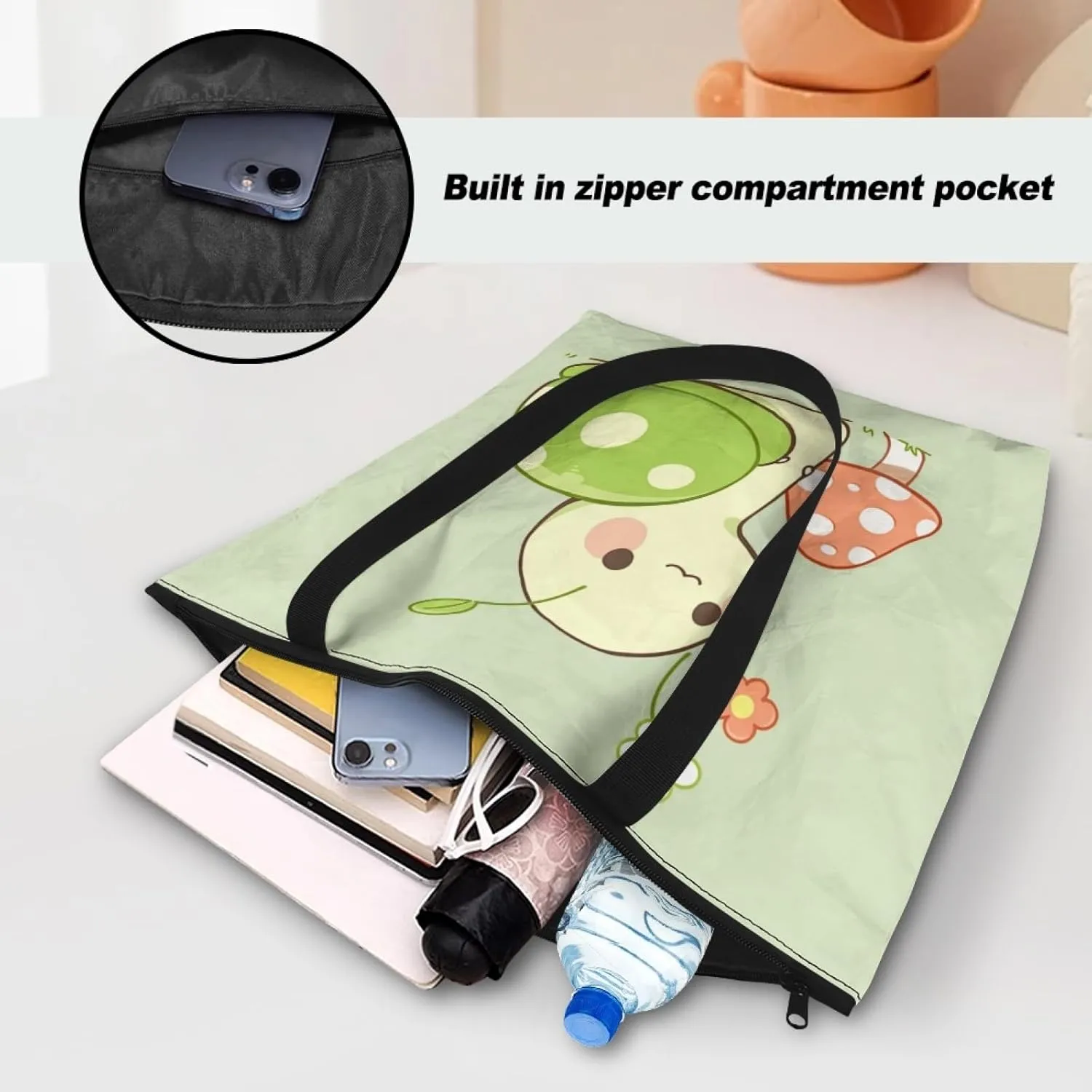 Woman Laies Handbag Dupont Paper Tote Bag for Mother