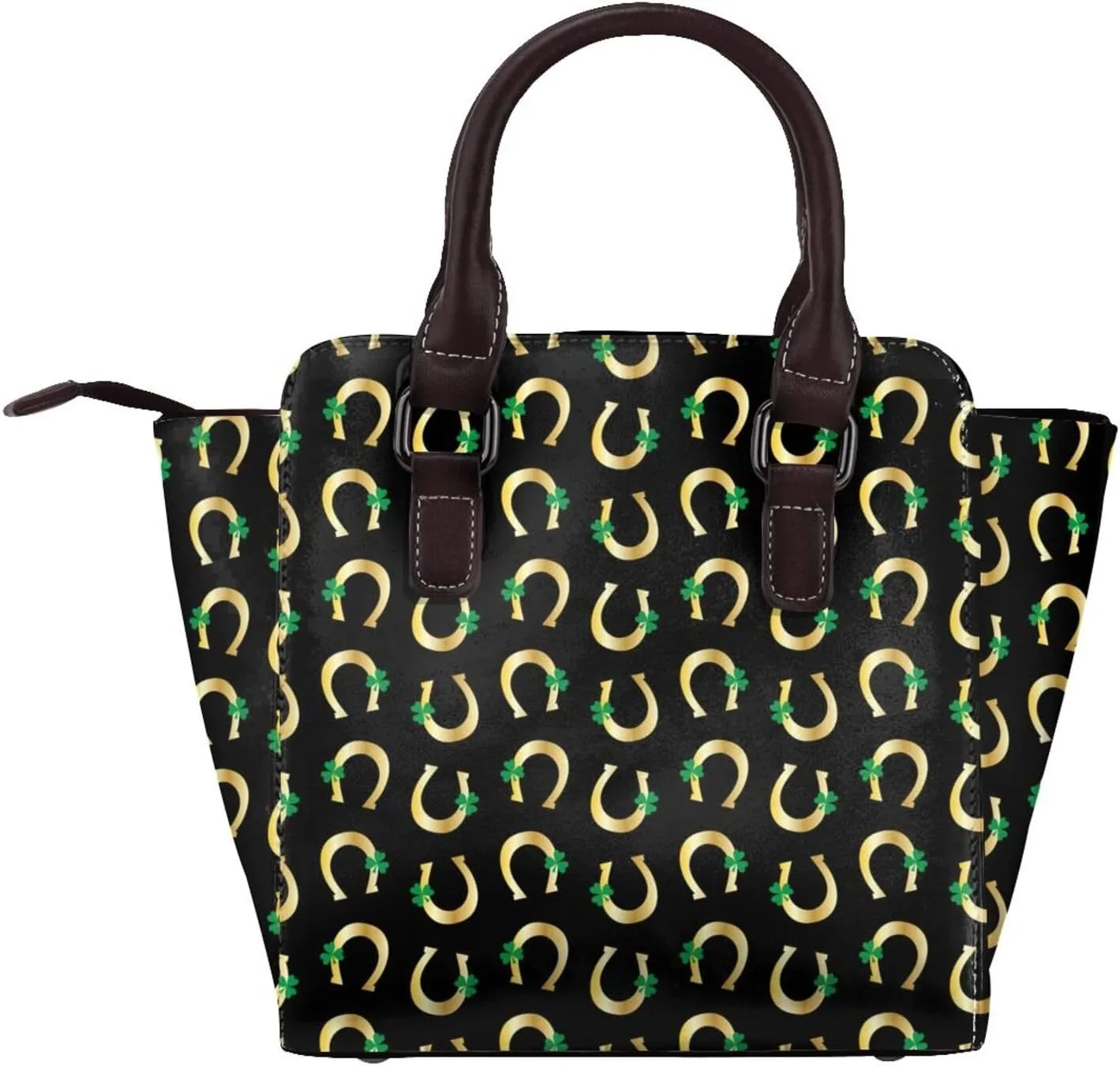 Women Handbag Large Capacity Shoulder Bag Studded Rivet Tote Satchel