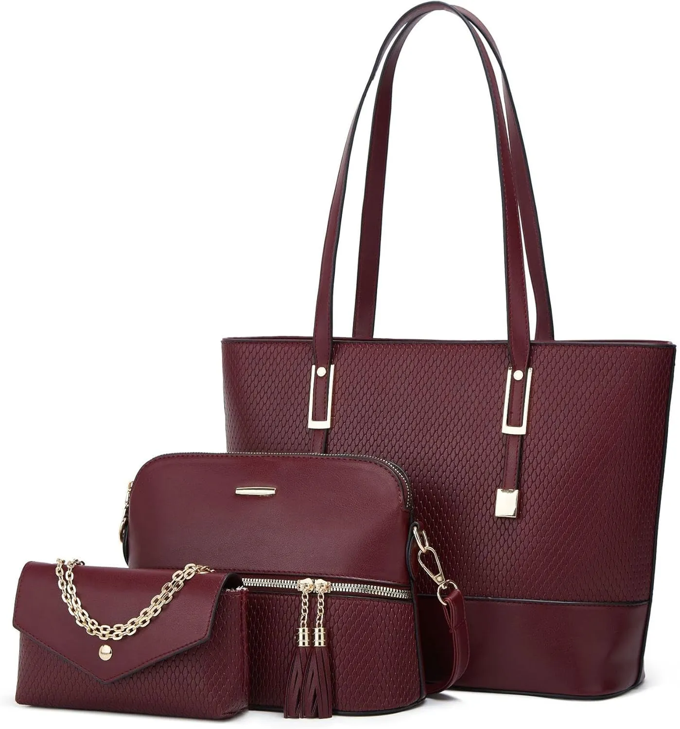 Women's 3-piece set mother bag large capacity handbag multifunctional bag