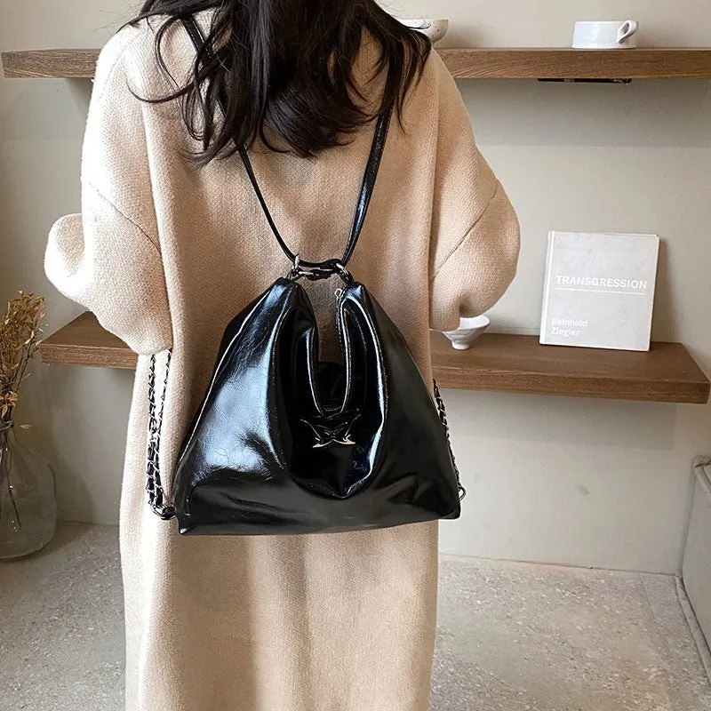 Women's Design Sense Niche Fashion Large Capacity Backpacks