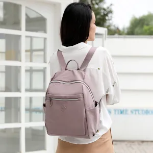 Women's Fashionable Large Capacity Waterproof Computer Lightweight Backpacks