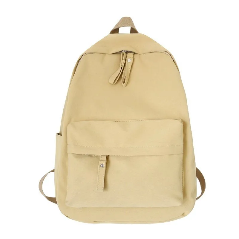 Women's Junior High Korean College Large Capacity Backpacks