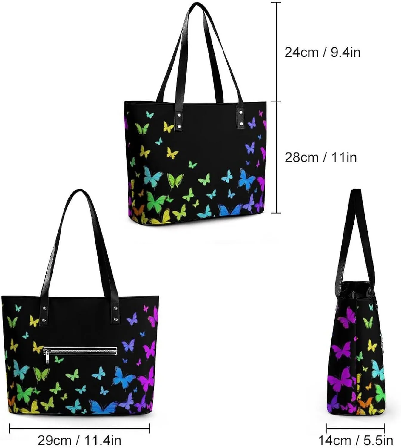 Women's Large Capacity Travel Tote Bag Waterproof Durable Shopping Handbag