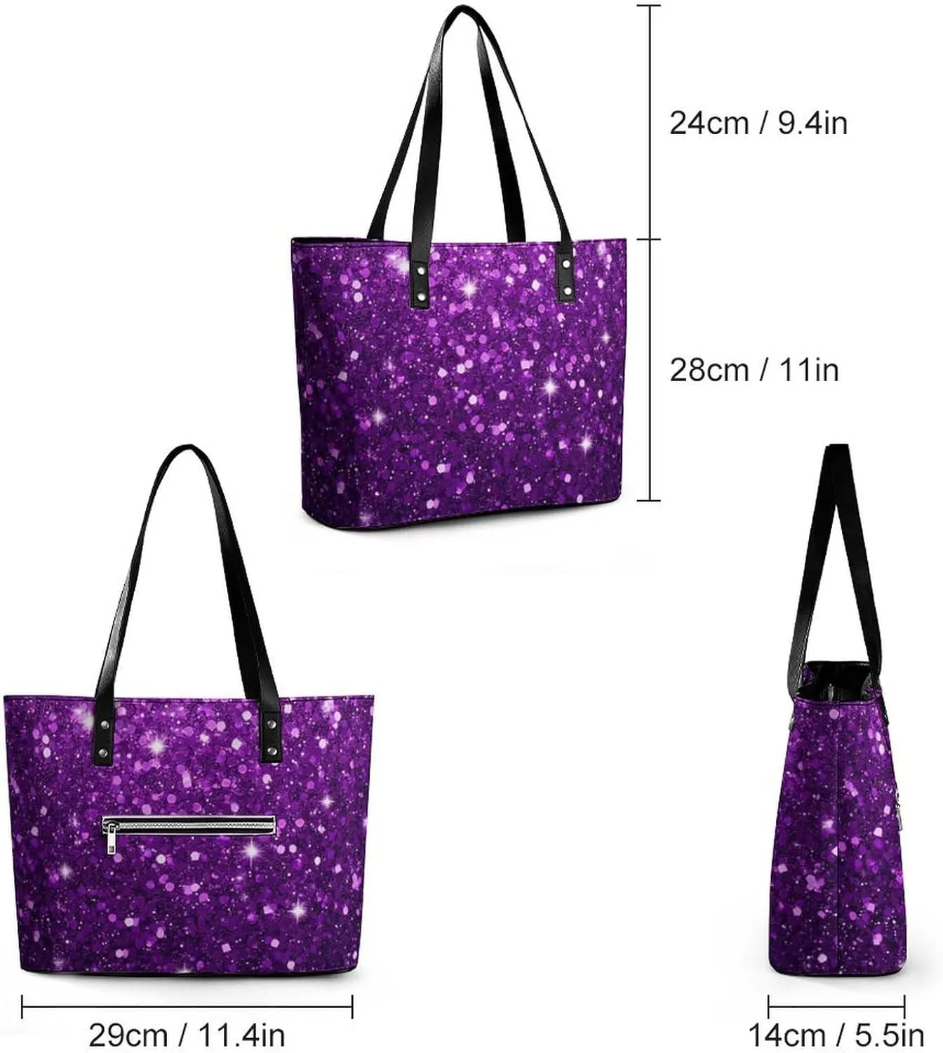 Women's Large Capacity Travel Tote Bag Waterproof Durable Shopping Handbag
