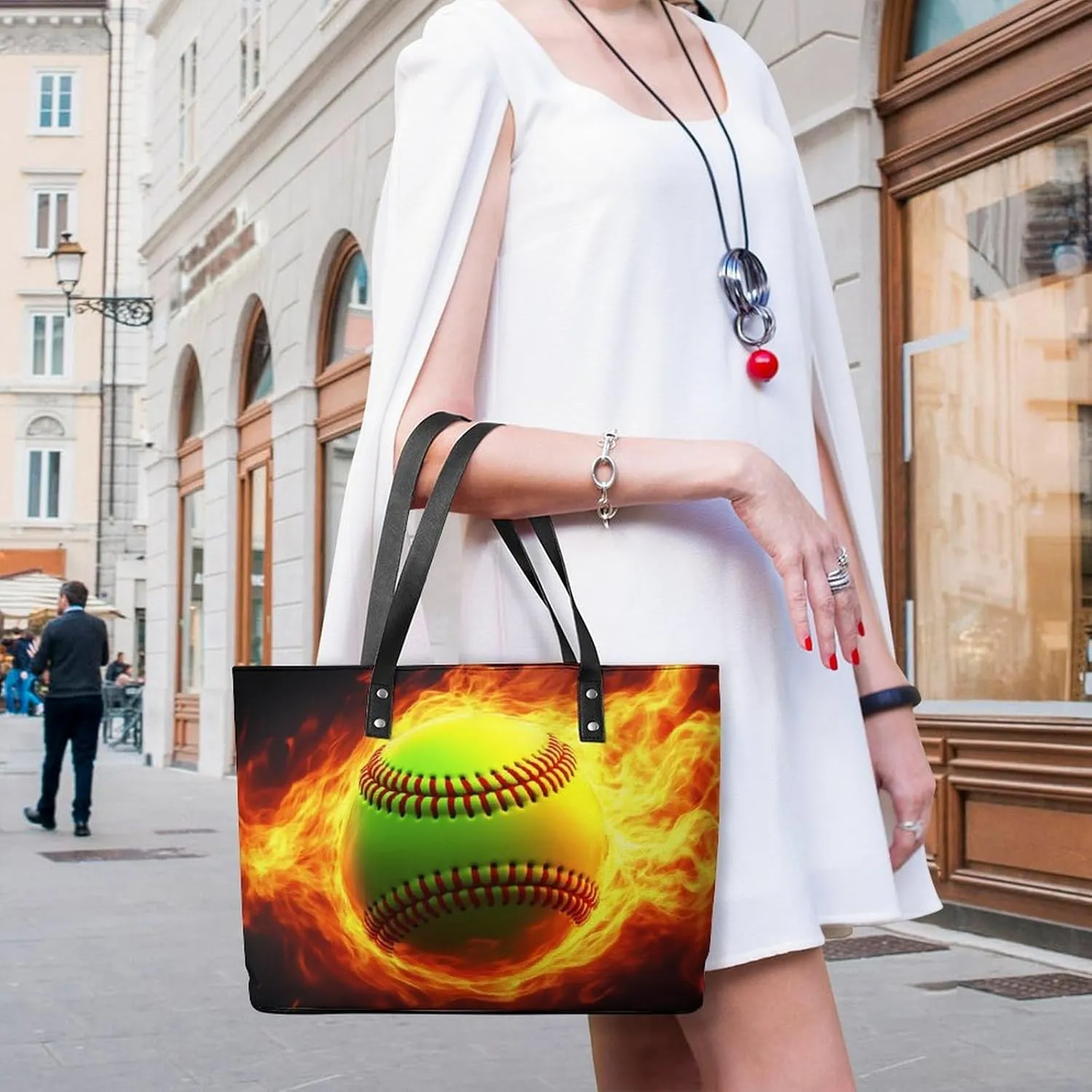 Women's Large Capacity Travel Tote Bag Waterproof Durable Shopping Handbag