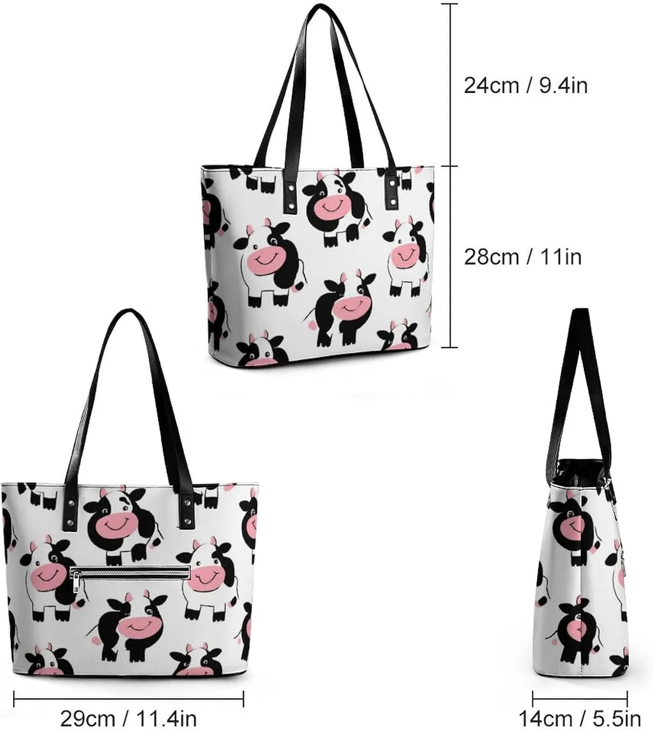 Women's Large Capacity Travel Tote Bag Waterproof Durable Shopping Handbag