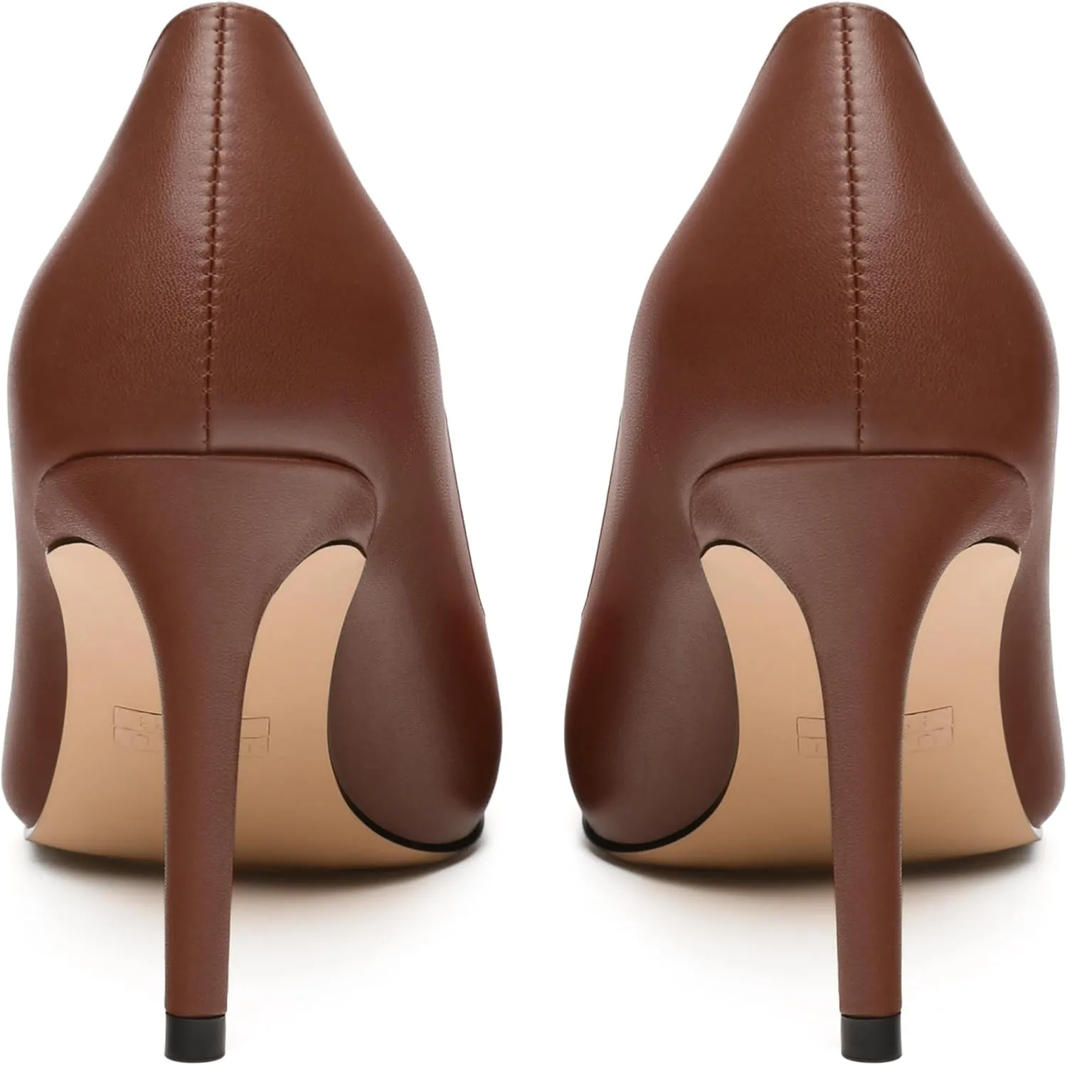 Women's Pumps, Pointed Toe Stiletto High Heels, Slip On Fashion Two Toned Patchwork Pump for Women