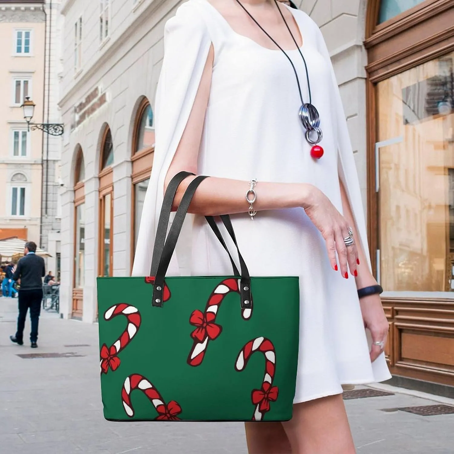 Womens Shoulder Bag, Large Shoulder Bags Casual Handbags, Large Capacity PU Leather Shopping Work Bag