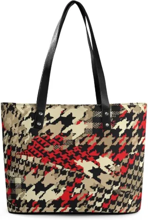 Womens Shoulder Bag, Large Shoulder Bags Casual Handbags, Large Capacity PU Leather Shopping Work Bag