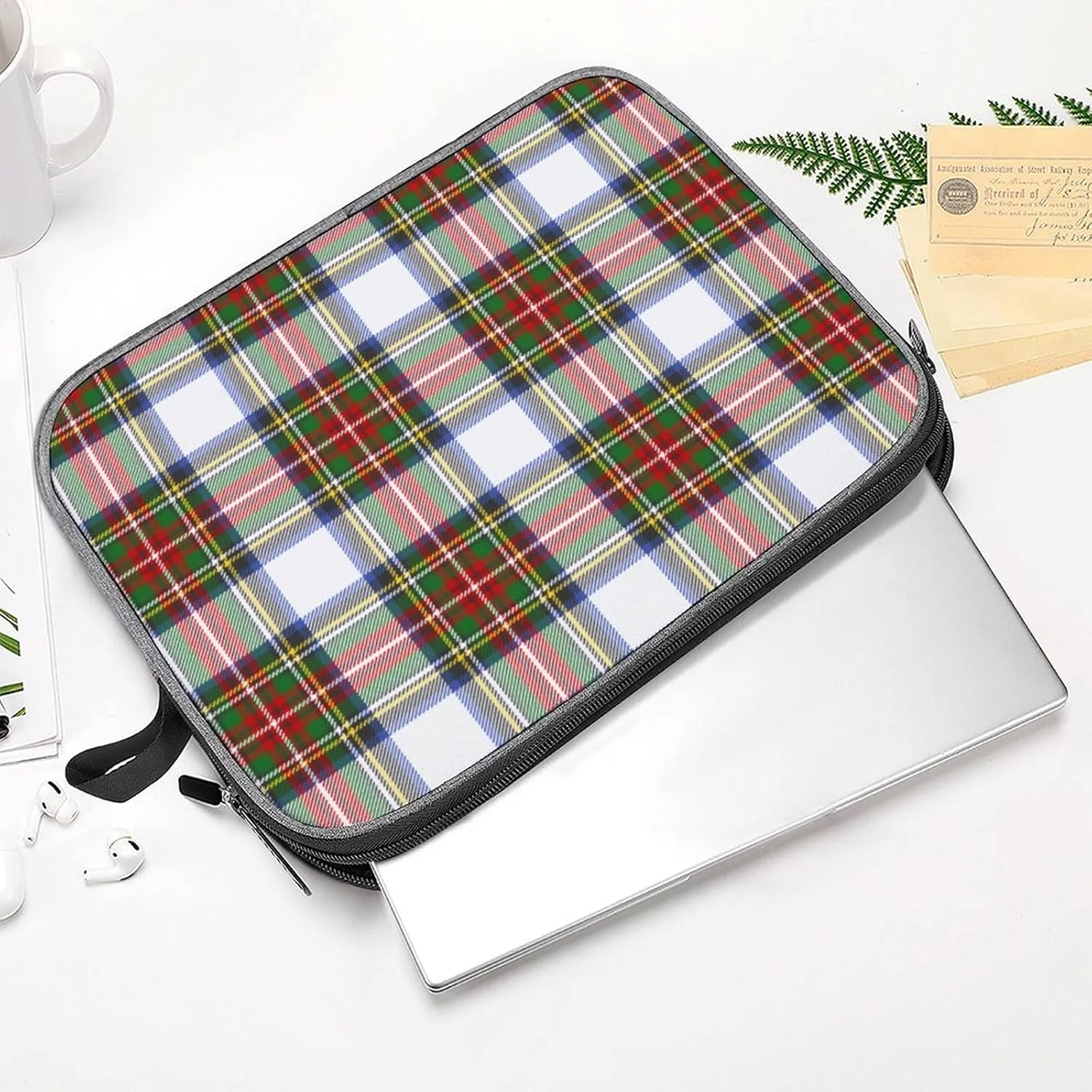 Wooden Wood Planks Large Capacity Portable Laptop Case Unisex