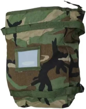 Woodland CAMO Radio Pouch Utility Pouch MOLLE II USGI Military