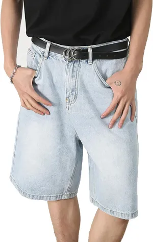 Y2k Jean Shorts Jorts Y2k Streetwear Hip Hop Shorts Skater Jeans Grunge Shorts