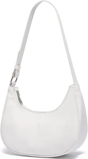 YIKOEE Small Crescent Shoulder Bag for Women with Adjustable Strap
