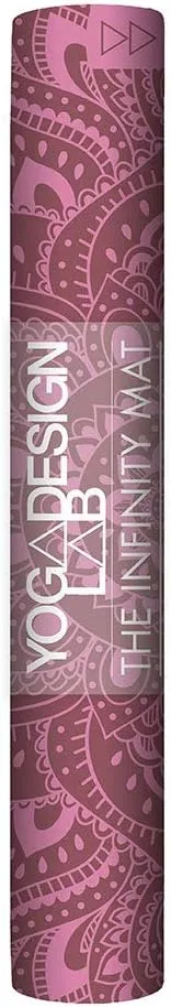 YOGA DESIGN LAB | The Infinity Mat | Luxurious Non-Slip Design Provides Unparalleled Grip to Support and Align You Beautifully | Eco-Friendly | w/Carrying Strap!