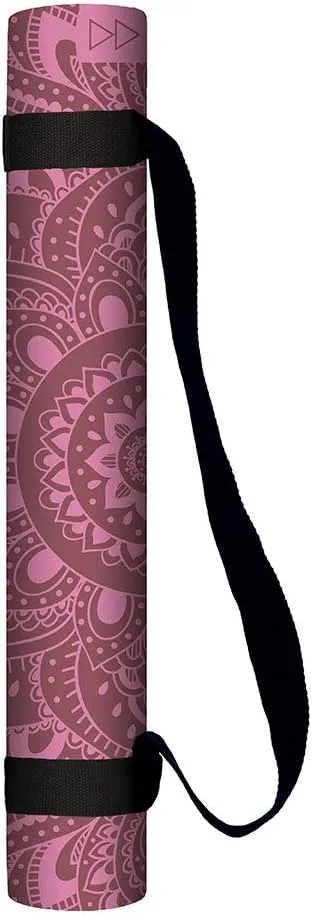 YOGA DESIGN LAB | The Infinity Mat | Luxurious Non-Slip Design Provides Unparalleled Grip to Support and Align You Beautifully | Eco-Friendly | w/Carrying Strap!